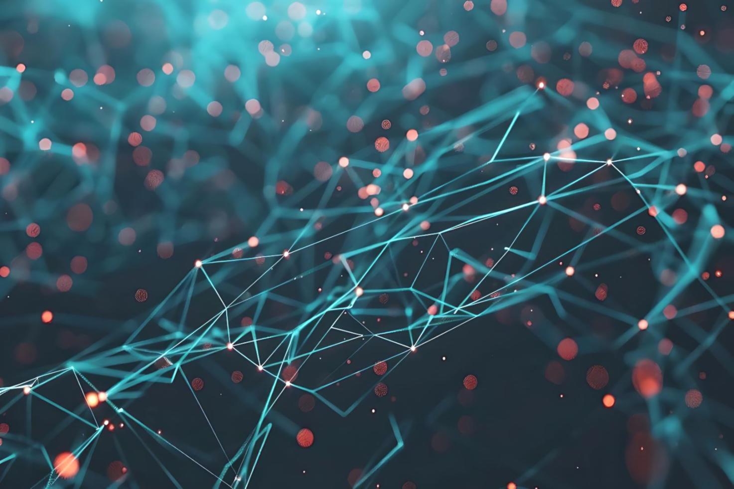 Data visualization showing financial risk patterns